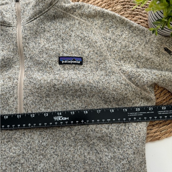 Patagonia Better Sweater‎ Quarter 1/4 Zip Fleece Pullover Grey Large - Picture 6 of 10